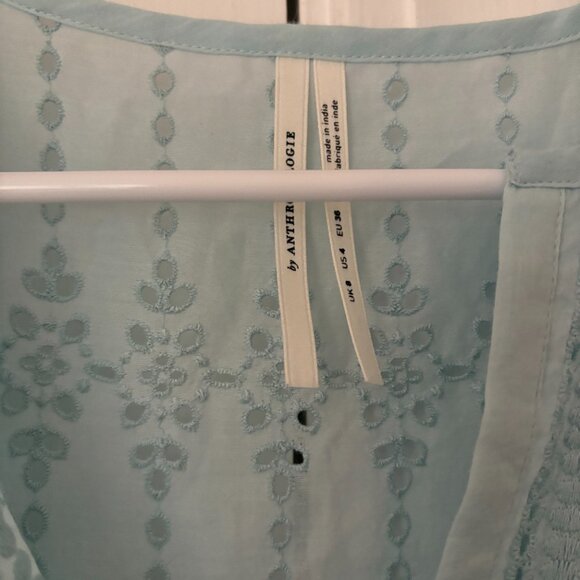 Anthropologie Eyelet Dress - Picture 3 of 3